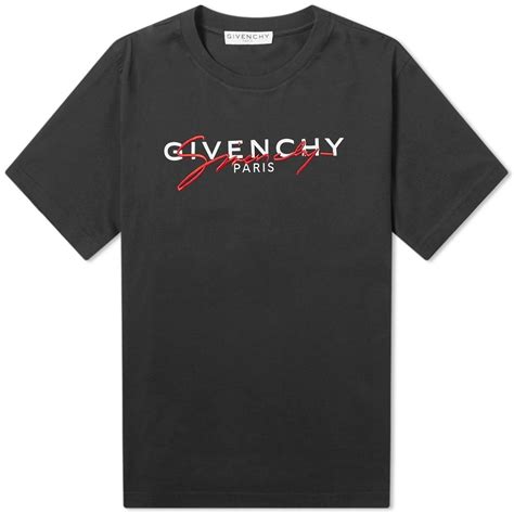 givenchy shirt black red|givenchy t shirt men price.